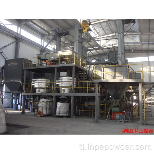 Silicon metal jet mill